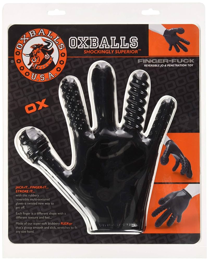 Oxballs Finger Fuck Glove, Black, 12.08 Oz : Amazon.ca